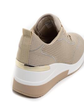 Deportivo Xti 1411119 Beige para Mujer