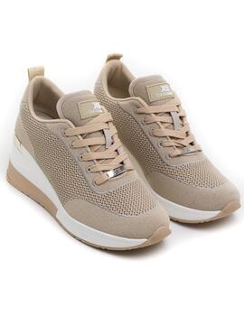 Deportivo Xti 1411119 Beige para Mujer