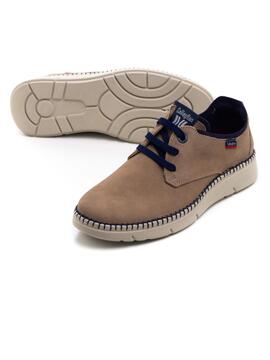 Zapato Callaghan 53500 Taupe para Hombre