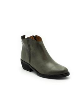 Botin Marroqui Sanchez De Piel Gris 9960