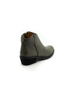 Botin Marroqui Sanchez De Piel Gris 9960