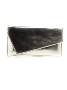 Clutch Daniela Vega Platino para Mujer