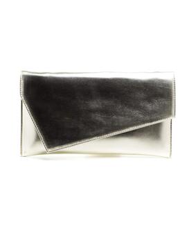 Clutch Daniela Vega Platino para Mujer