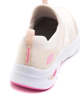 Deportivo Skechers 149717 Beige para Mujer