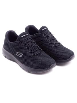 Deportivo Skechers 12985 Negro para Mujer