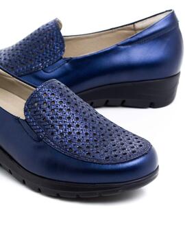 Mocasines Pitillos 2600 Azul para Mujer