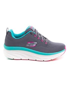 Deportivo Skechers 149368 Gris para Mujer