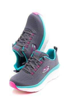 Deportivo Skechers 149368 Gris para Mujer