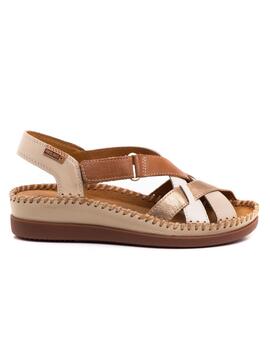 Sandalias Pikolinos Cadaques W8K Marfil pra Mujer