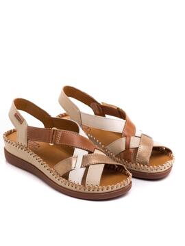 Sandalias Pikolinos Cadaques W8K Marfil pra Mujer