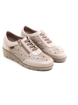 Zapato 48Horas Beige para Mujer