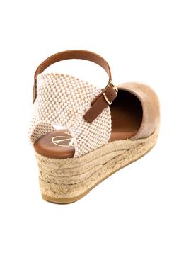 Alpargata Viguera 1757 Beige para Mujer