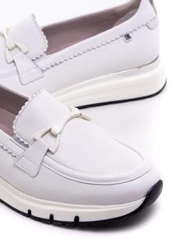 Mocasines Dorking D9047 Blanco para Mujer