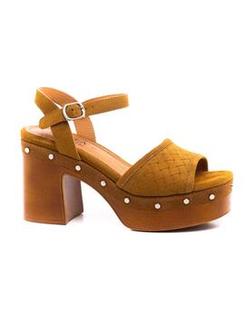 Sandalia Carmela 160623 Camel para Mujer