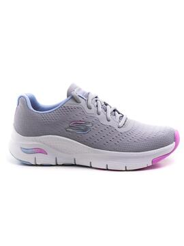 Deportivo Skechers 149722 Gris para Mujer