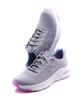 Deportivo Skechers 149722 Gris para Mujer