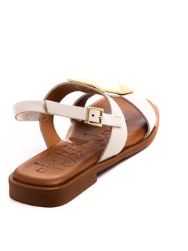 Sandalia Oh My Sandals 5159 Blanca para Mujer