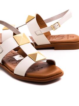 Sandalia Oh My Sandals 5159 Blanca para Mujer