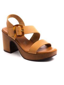 Sandalia Oh My Sandals 5245 Camel para Mujer