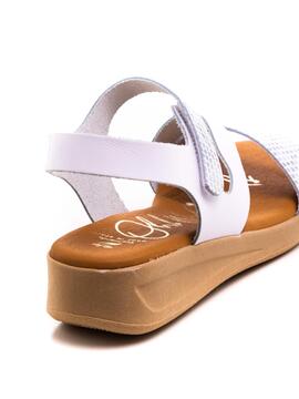 Sandalia Oh My Sandals 5182 Blanco para Mujer