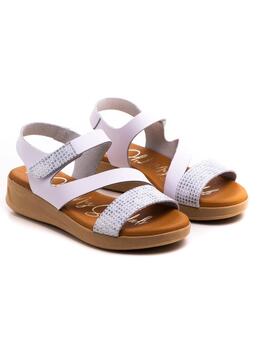 Sandalia Oh My Sandals 5182 Blanco para Mujer