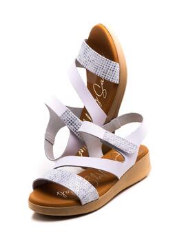 Sandalia Oh My Sandals 5182 Blanco para Mujer