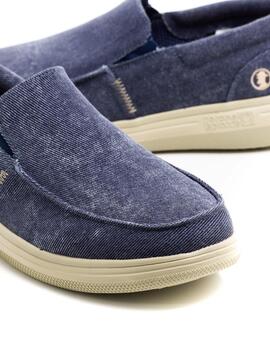 Mocasín Coronel Tapiocca T400 Azul para Hombre