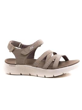 Sandalia Skechers 141450 Taupe para Mujer