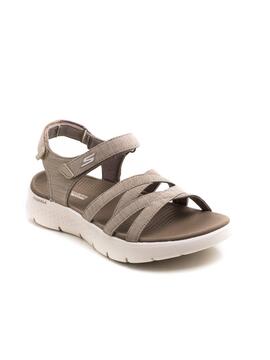 Sandalia Skechers 141450 Taupe para Mujer