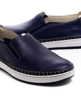 Mocasín Fluchos F1714 Azul Marino para Hombre