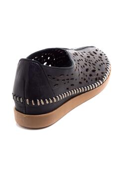 Mocasín 4o Horas Negro para Mujer