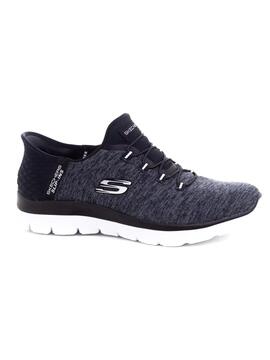 Skechers Slip-Ins Negro para Mujer