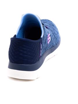 Skechers Slip-Ins Azul para Mujer