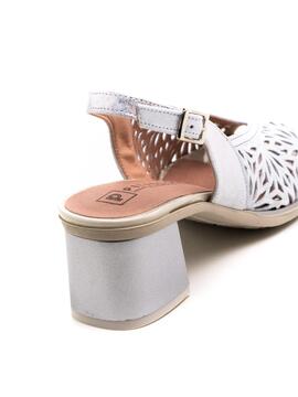 Sandalias Pitillos 5171 Plateado para Mujer