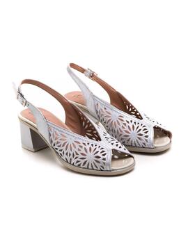 Sandalias Pitillos 5171 Plateado para Mujer