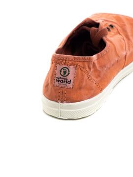 Zapatilla Natural World 102E Naranja para Mujer