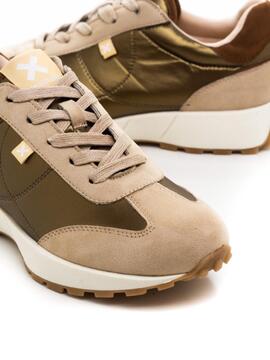 Deportivo Xti 142008 Platino y Beige para Mujer