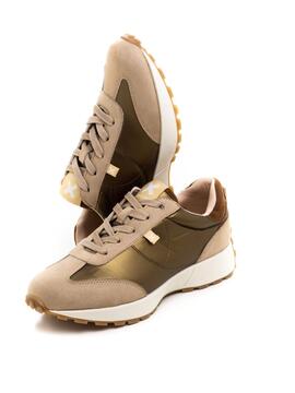 Deportivo Xti 142008 Platino y Beige para Mujer