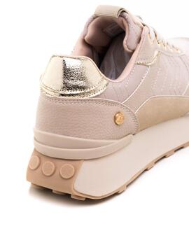 Deportivo Xti 142095 Beige para Mujer