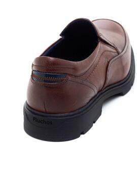 Mocasines Flucchos Fredy  F1606 Marrones para Hombre