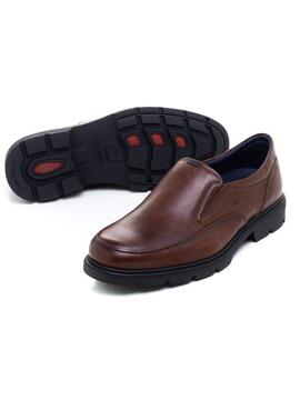 Mocasines Flucchos Fredy  F1606 Marrones para Hombre