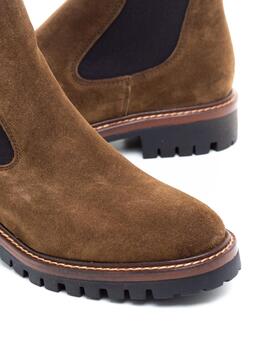 Botines Alpe 2609 Castaños para Mujer