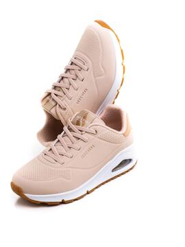 Deportivo Skechers 155196 Nude para Mujer
