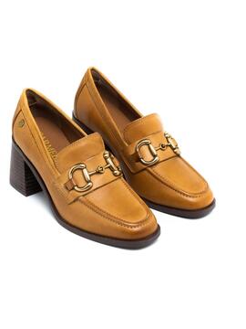 Mocasines Carmela 161127 Camel para Mujer