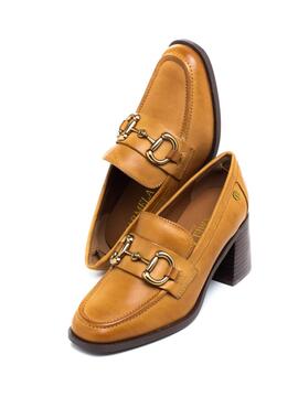 Mocasines Carmela 161127 Camel para Mujer