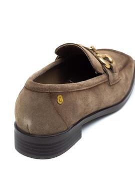 Mocasines Carmela 141233 Taupe para Mujer