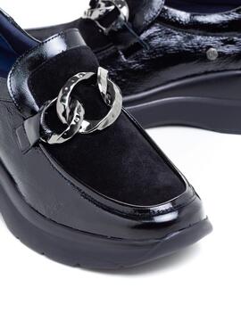 Mocasines Dorking D9223 Negro para Mujer