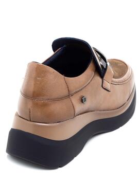 Mocasín Dorking D9223 Taupe para Mujer