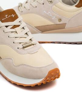 Deportivo Mtng 60360  Beige para Mujer