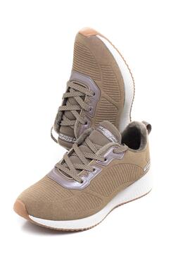 Deportivo Skechers 32505 Taupe para Mujer